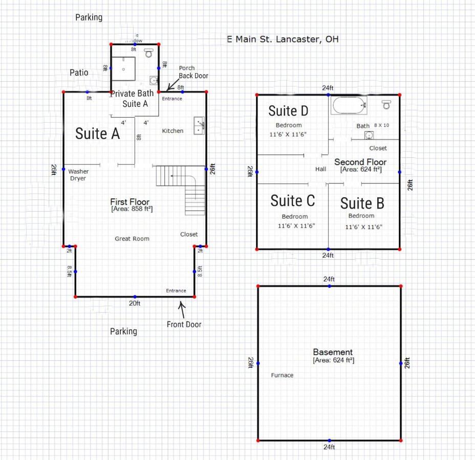 הוילה Lancaster House מראה חיצוני תמונה